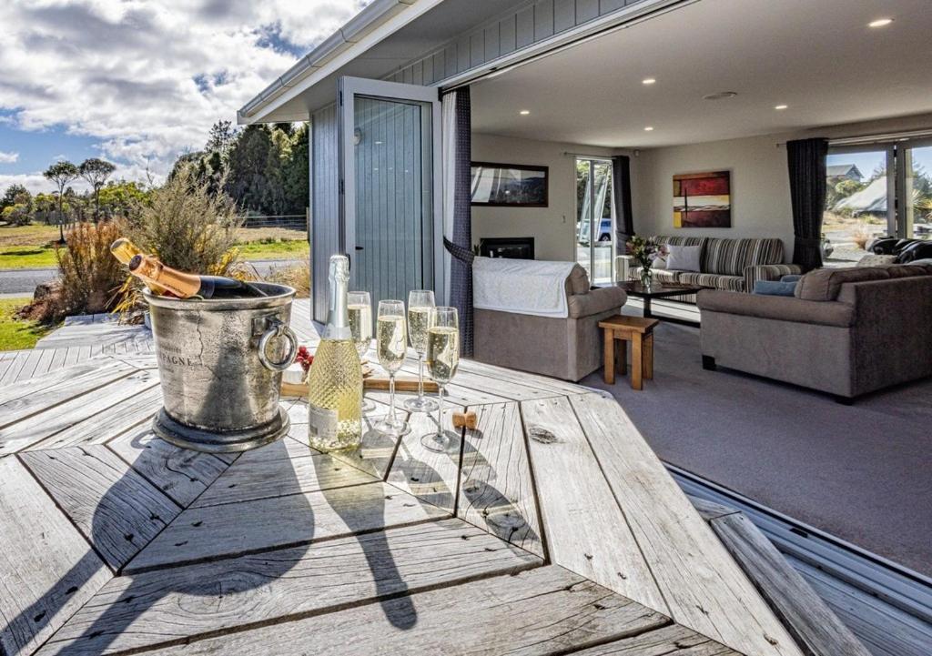 Ruapehu Retreat Villa National Park Bagian luar foto